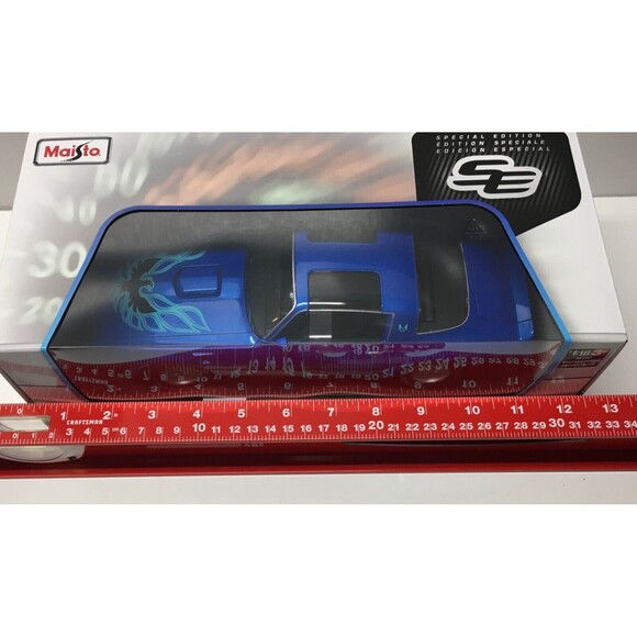 Maisto Pontiac Firebird Trans Am Special Ed 1:18 Diecast Car Collectible Display - Picture 8 of 14